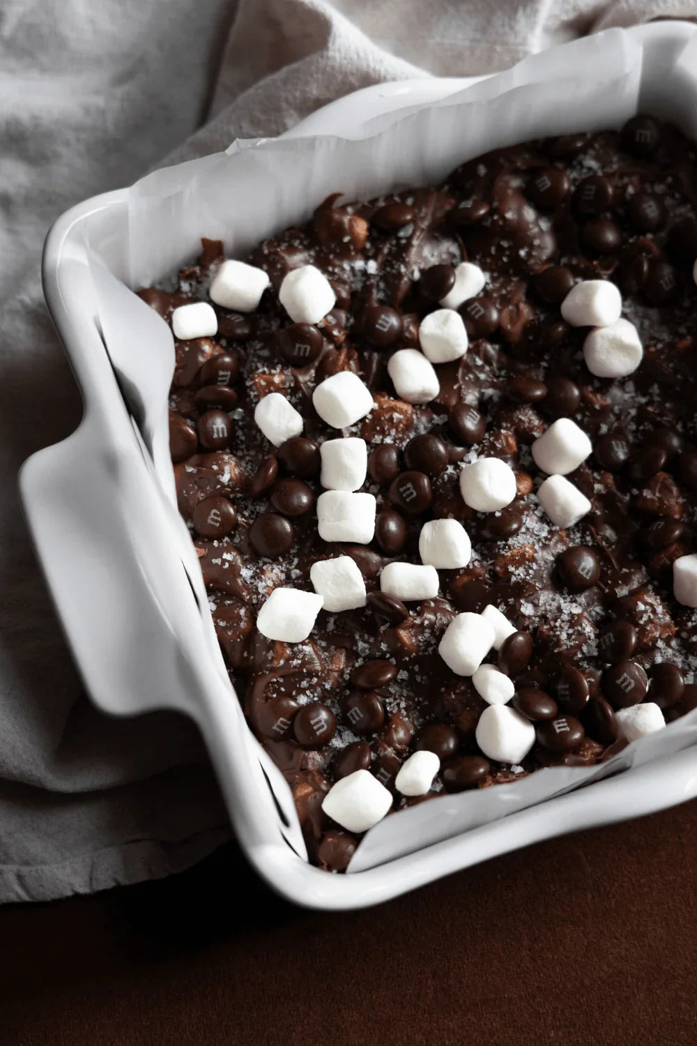 Emile Henry Sweet & Salty Rocky Road Fudge by Kelly Atlas of @mixandmeasure – Emile Henry USA