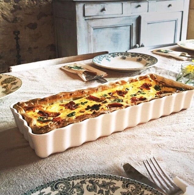 Ricotta, Spinach, & Tomato Tart – Emile Henry USA