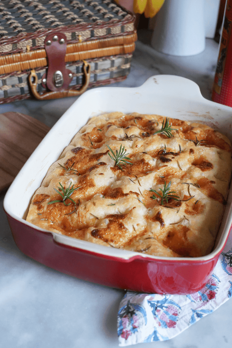 Rosemary Citrus Foccacia