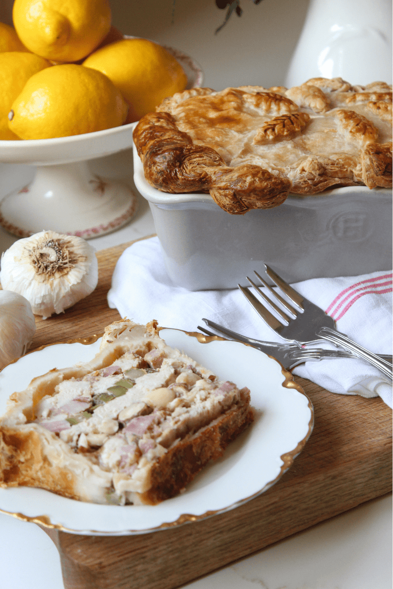 Chicken and Herb Pate En Croute