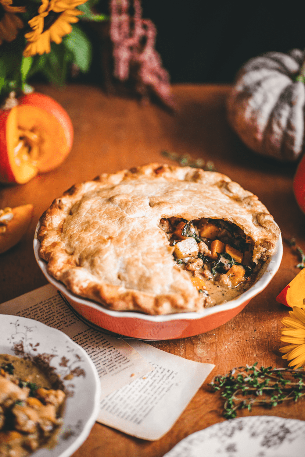 Emile Henry Pumpkin Pot Pie Recipe by Marissa Feldman (@marissamakes__) – Emile Henry USA