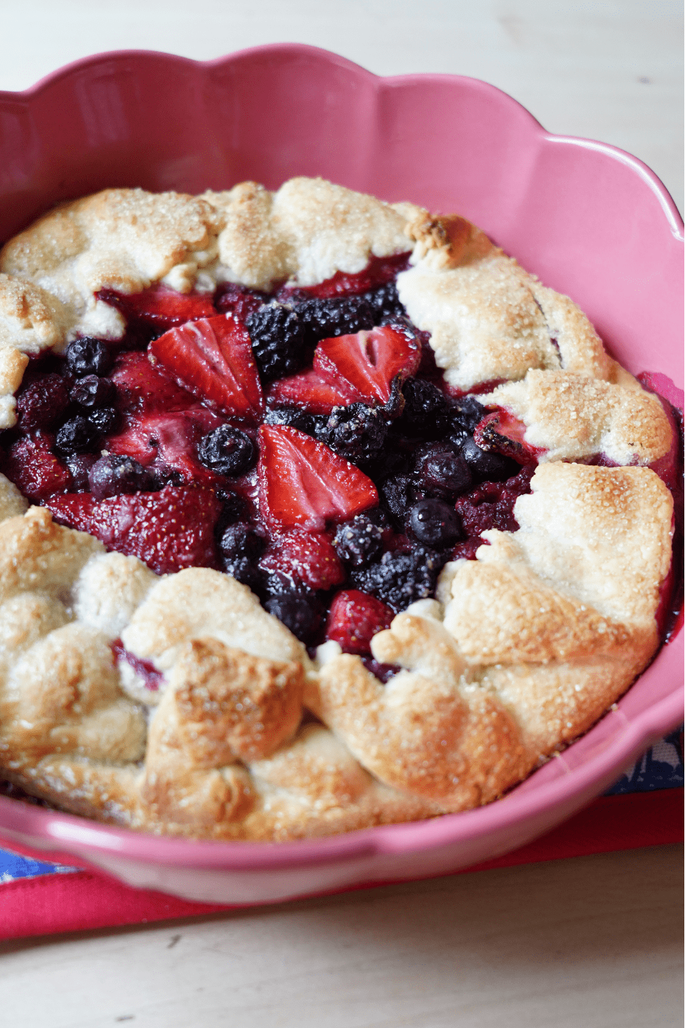 Emile Henry Fruit Galette Recipe by Molly J. Wilkinson (@mollyjwilk) – Emile Henry USA
