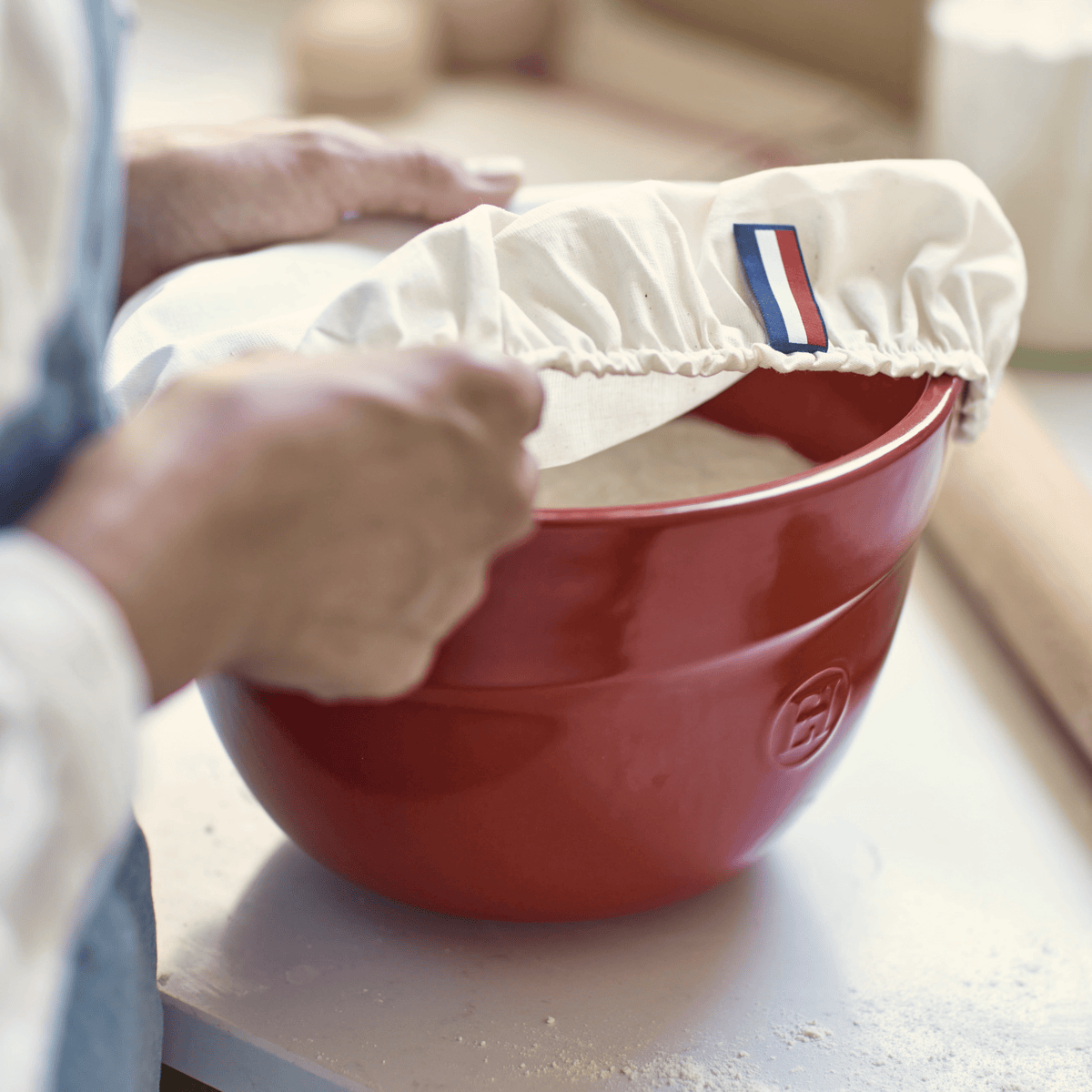 Mixing Bowls Kitchenware Emile Henry = Burgundy Small