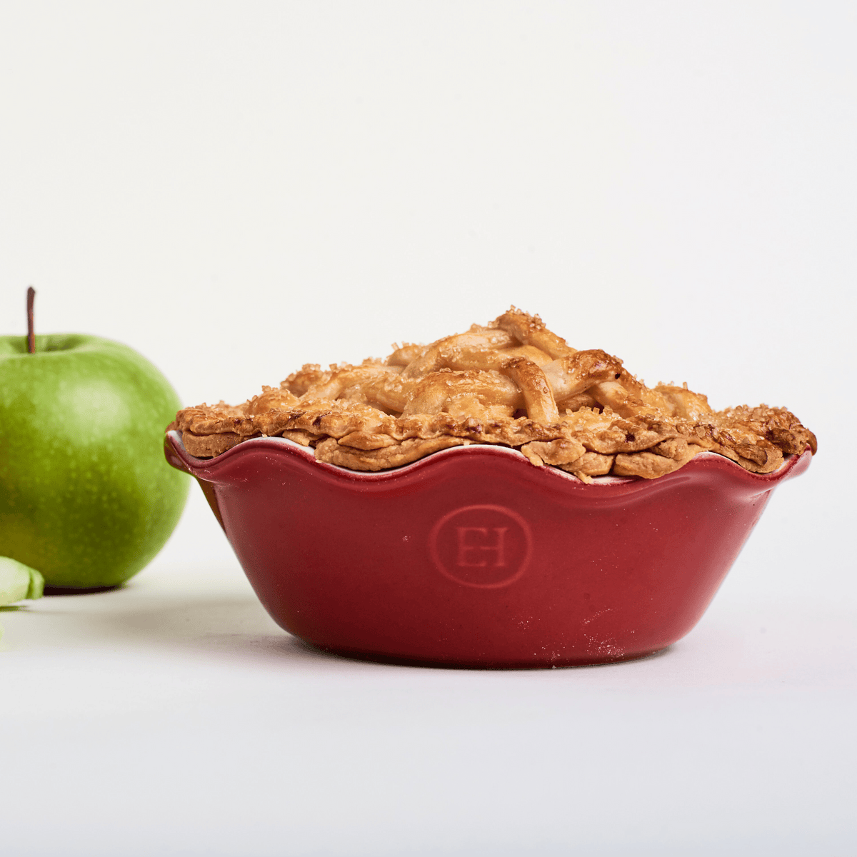Modern Classics Mini Pie Dish (Set of 2) Ovenware Emile Henry = Rouge