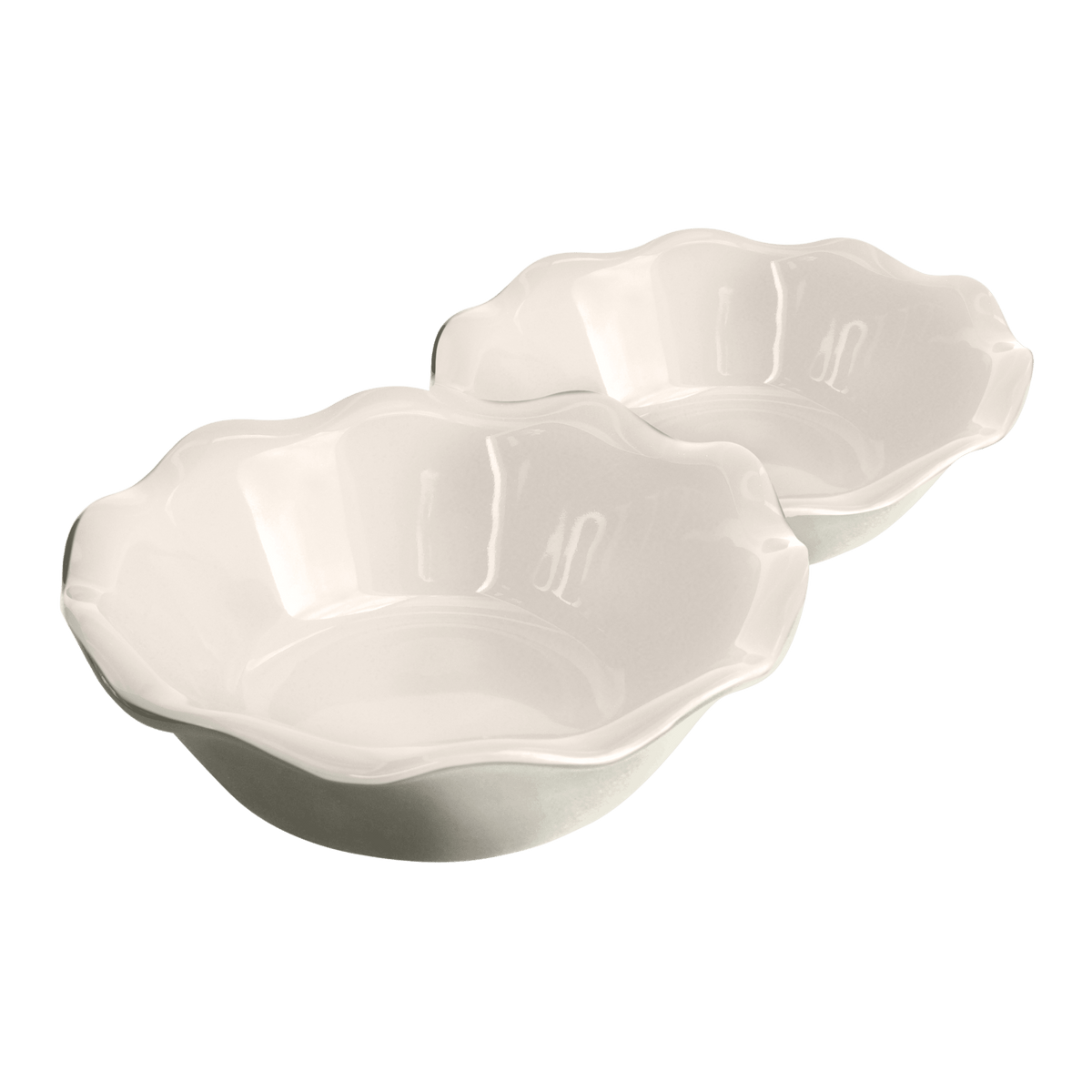 Modern Classics Mini Pie Dish (Set of 2) Ovenware Emile Henry = Pearl Gray
