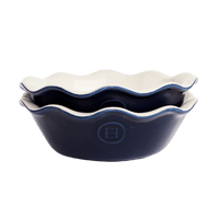 Modern Classics Mini Pie Dish (Set of 2) Ovenware Emile Henry = Twilight