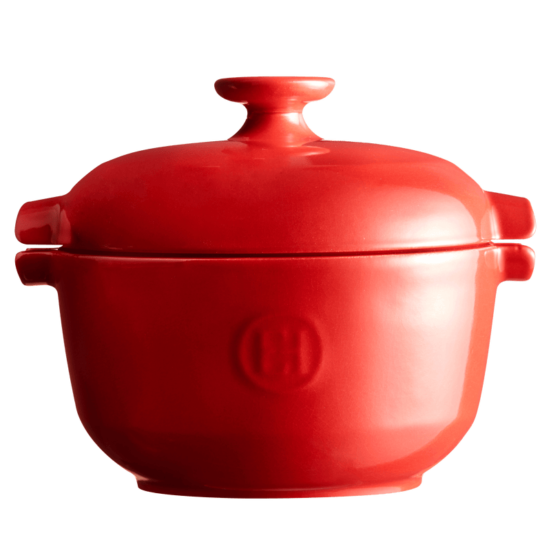 Emile Henry Ceramic Rice Pot, Handcrafted in France since 1850
