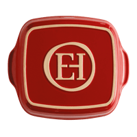 The Right Dish Square Baking Dish Bakeware Emile Henry USA = Burgundy