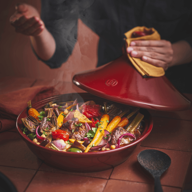 Emile Henry Ceramic Limited Edition Tagine, Made in France – Emile