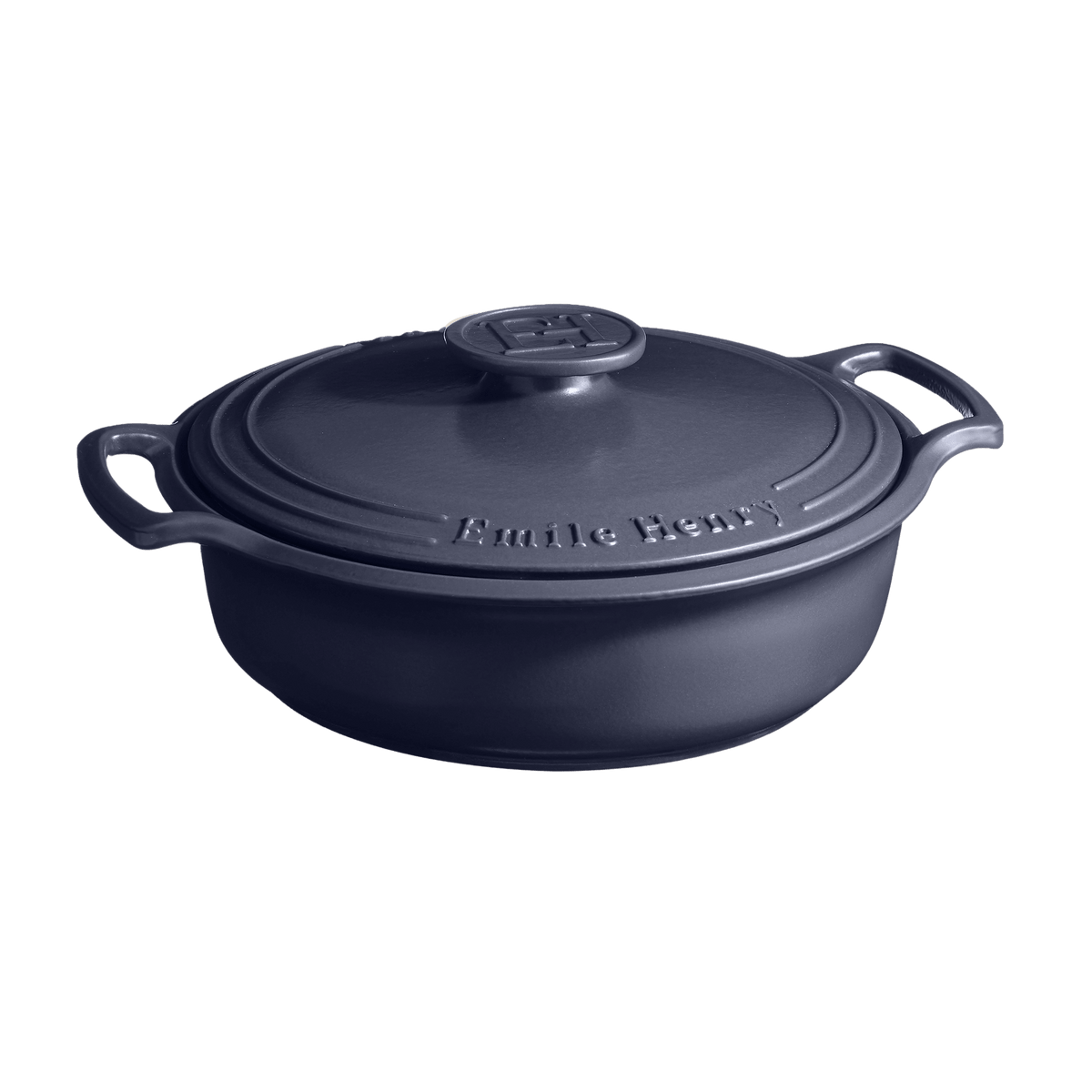 Sublime 4 qt. Braiser Cookware Emile Henry USA Indigo