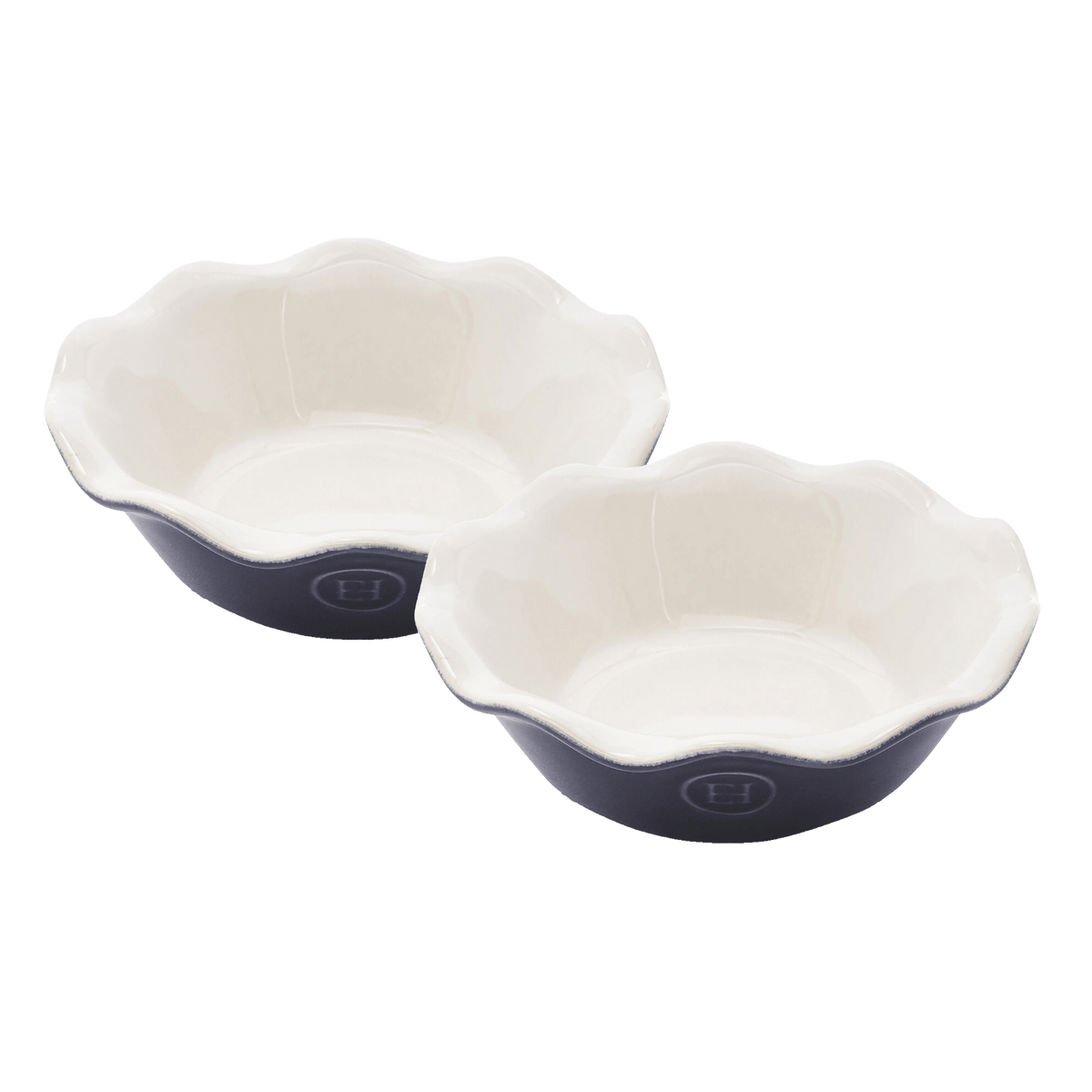 Modern Classics Mini Pie Dish (Set of 2) Ovenware Emile Henry = Twilight
