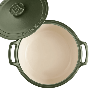 Emile Henry USA SUBLIME 7.5 qt. Round Dutch Oven SUBLIME 7.5 qt. Round Dutch Oven Cookware Emile Henry USA = Green