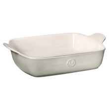 Emile Henry USA Modern Classics Rectangular Baker Modern Classics Rectangular Baker Ovenware Emile Henry Pearl Gray Small Rectangle  Product Image 1