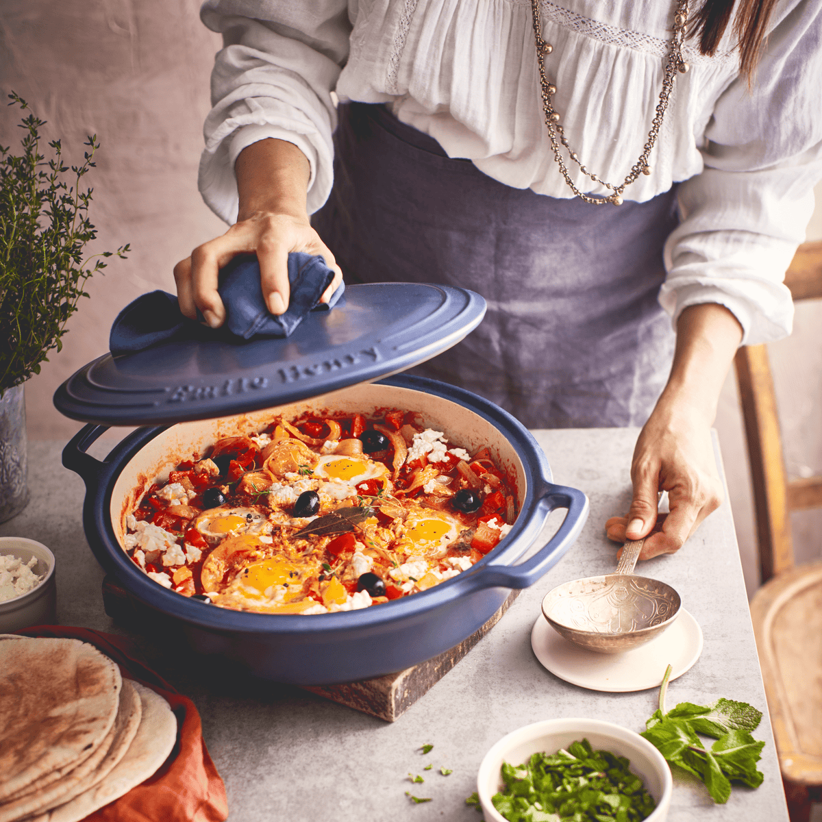 Emile Henry SUBLIME 4 qt. Braiser Emile Henry USA Made In France