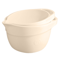 Mixing Bowls Kitchenware Emile Henry = Clay Small