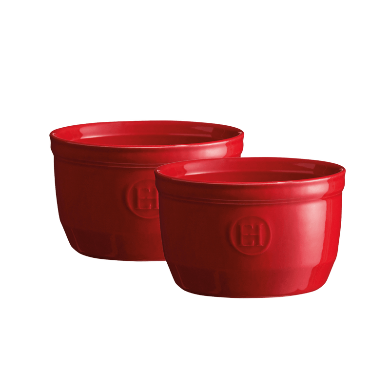 Emile Henry Ceramic Ramekins (Set of 2), Handcrafted in France since ...