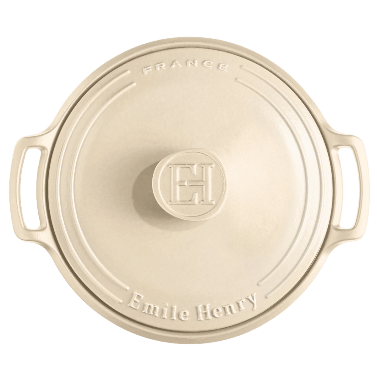 Sublime Dutch Oven Cookware Emile Henry USA Creme