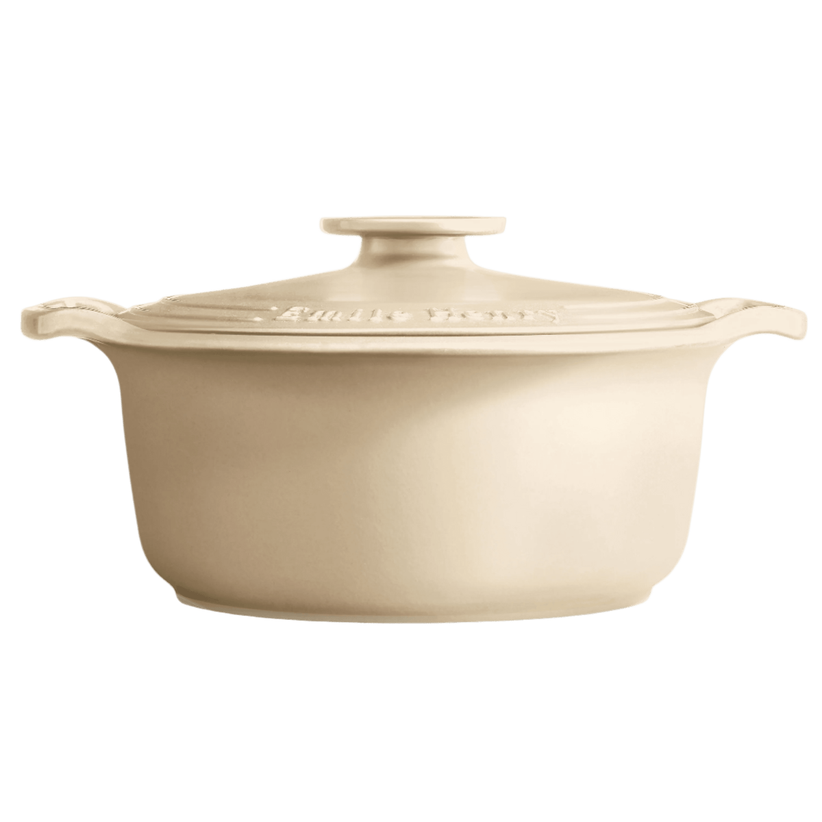 Sublime Dutch Oven Cookware Emile Henry USA Creme