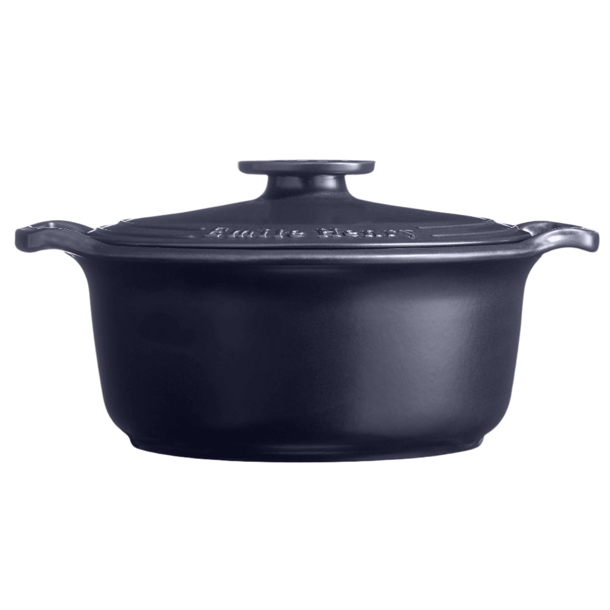 Sublime Dutch Oven Cookware Emile Henry USA Indigo