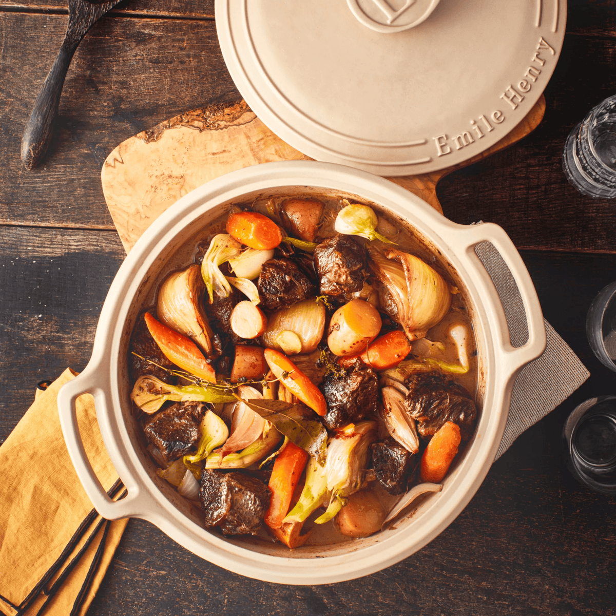 Sublime 4 qt. Braiser Cookware Emile Henry USA