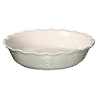 Modern Classics Pie Dish Ovenware Emile Henry = Pearl Gray