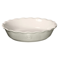 Modern Classics 9 Pie Dish, Second Second Emile Henry USA Pearl Gray
