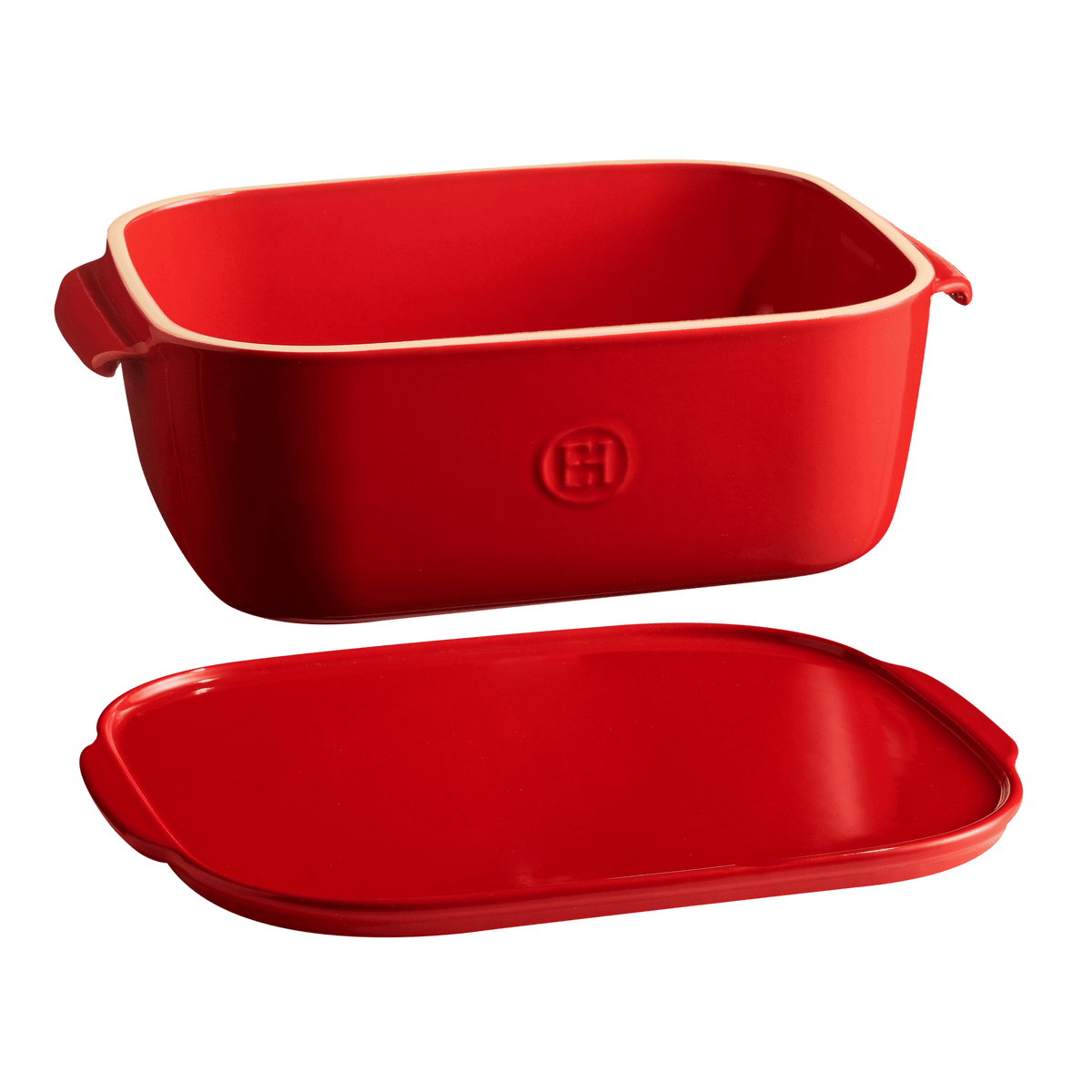Cheese Box Storage Emile Henry USA = Burgundy