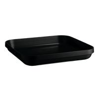 Welcome Square Baking Dish Discontinued Emile Henry USA Black Medium