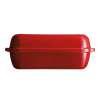 Pullman/Long Loaf Bread Baker Bakeware Emile Henry USA Burgundy