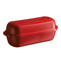 Pullman/Long Loaf Bread Baker Bakeware Emile Henry USA Burgundy