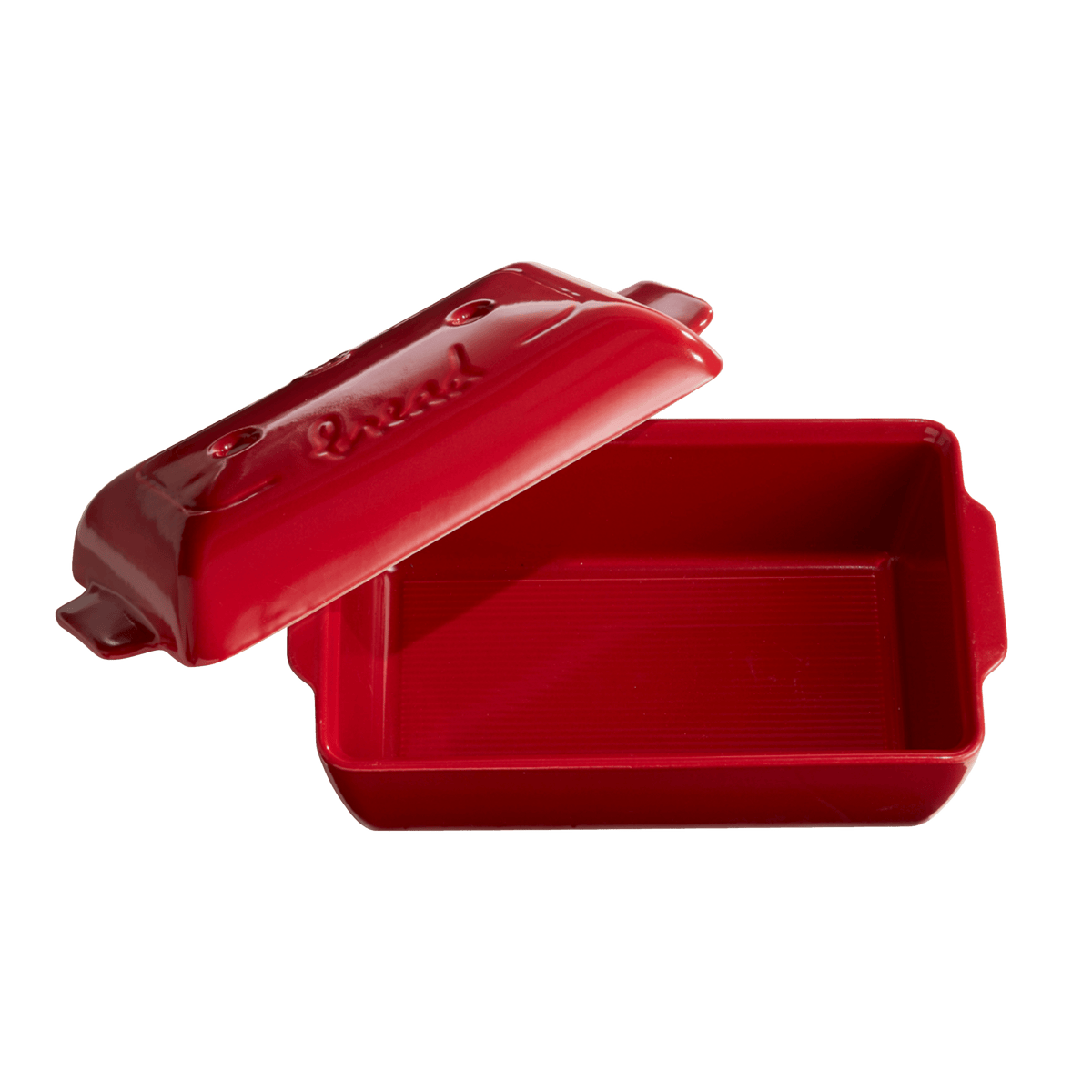 Bread Loaf Baker Bakeware Emile Henry USA Burgundy