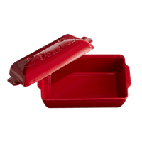 Bread Loaf Baker Bakeware Emile Henry USA Burgundy