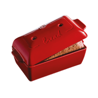 Bread Loaf Baker Bakeware Emile Henry USA Burgundy