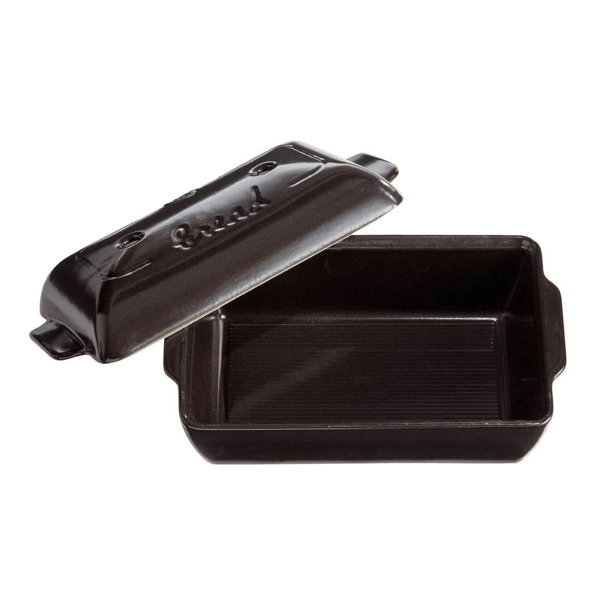Bread Loaf Baker Bakeware Emile Henry USA Charcoal
