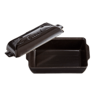 Bread Loaf Baker Bakeware Emile Henry USA Charcoal