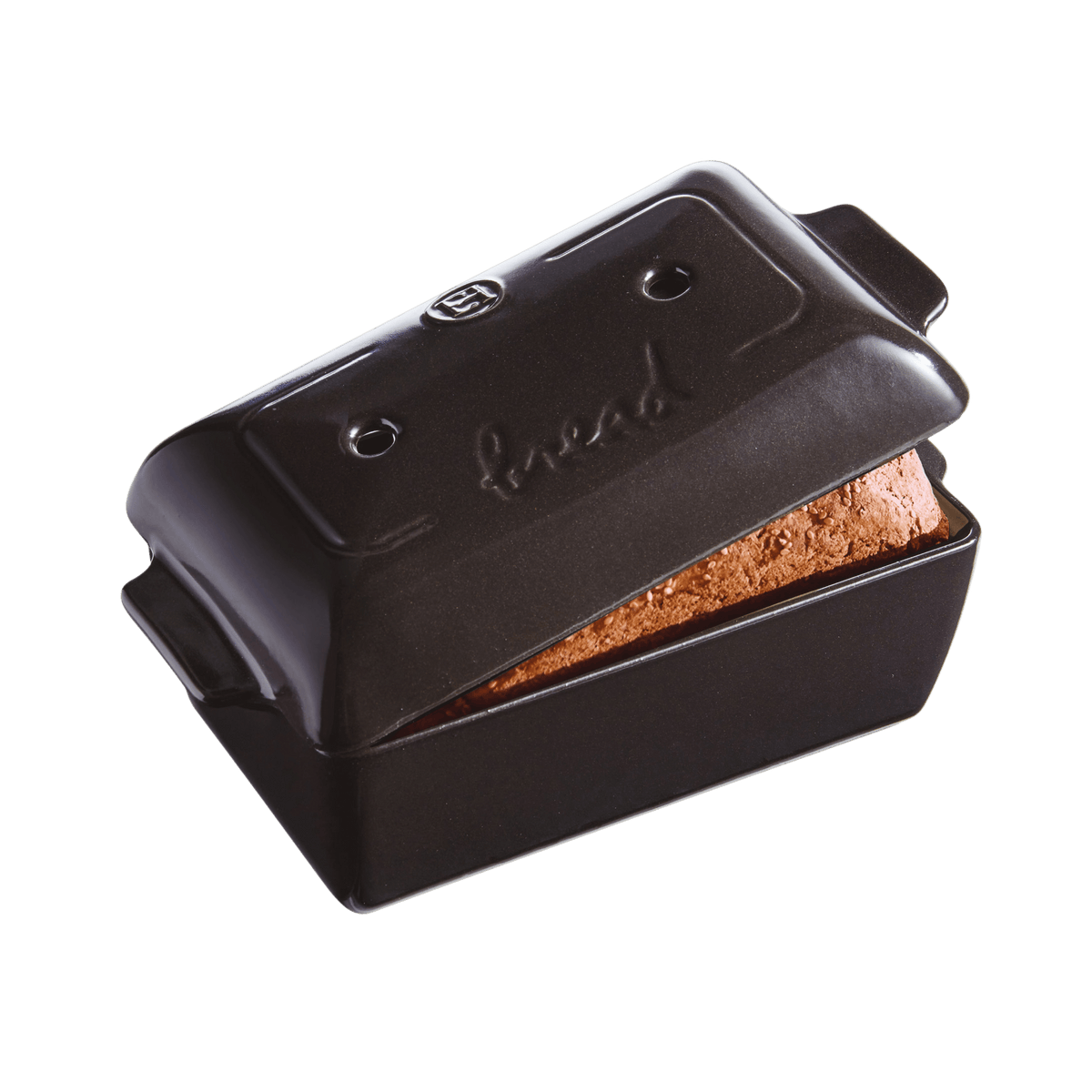 Bread Loaf Baker Bakeware Emile Henry USA Charcoal