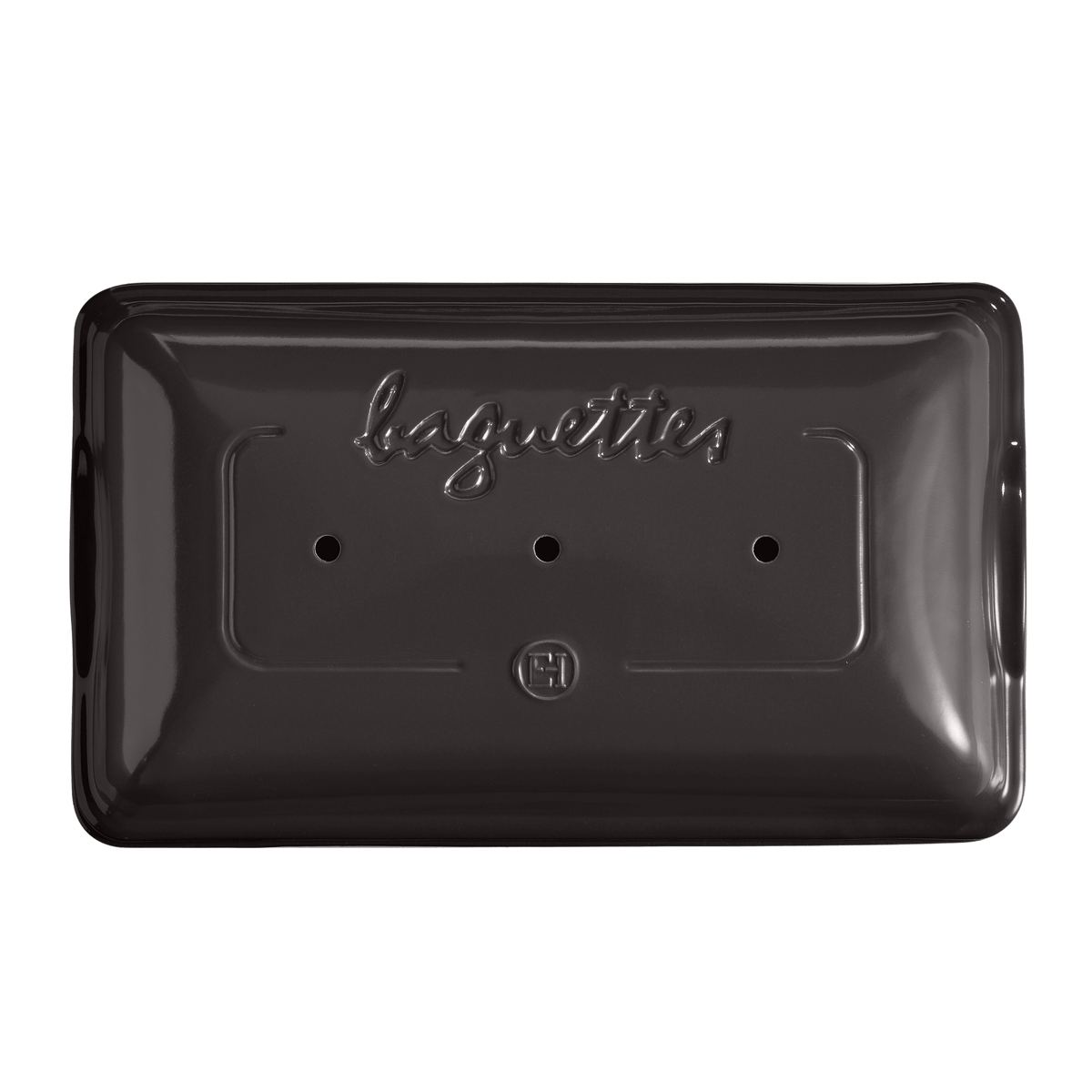 Baguette Baker Bakeware Emile Henry USA Charcoal