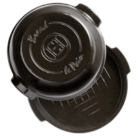 Modern Bread Cloche Bakeware Emile Henry USA Charcoal