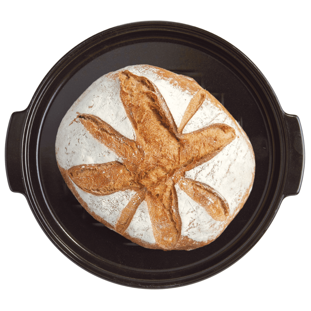 Modern Bread Cloche Bakeware Emile Henry USA Charcoal