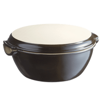 Modern Bread Cloche Bakeware Emile Henry USA Charcoal
