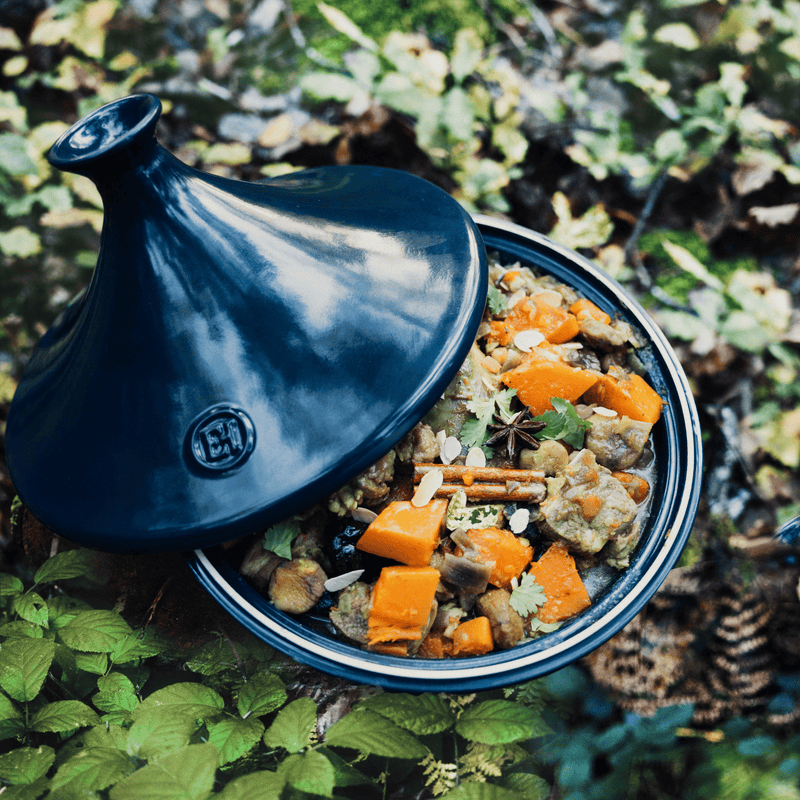 Emile Henry Ceramic Moroccan Tagine Second, Handcrafted in France