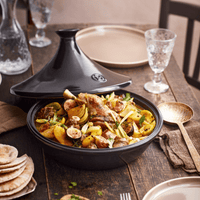 Tagine Cookware Emile Henry USA Charcoal 2.1 quart