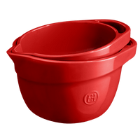 Mixing Bowls Kitchenware Emile Henry = Burgundy Small