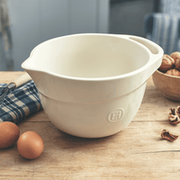 Mixing Bowls Kitchenware Emile Henry = Clay Small