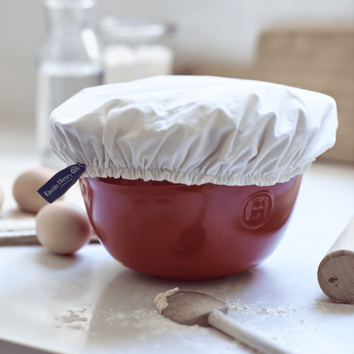 Mixing Bowls Kitchenware Emile Henry = Burgundy Small