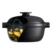 Delight Round Dutch Oven (Induction Compatible) Cookware Emile Henry USA 2 QT