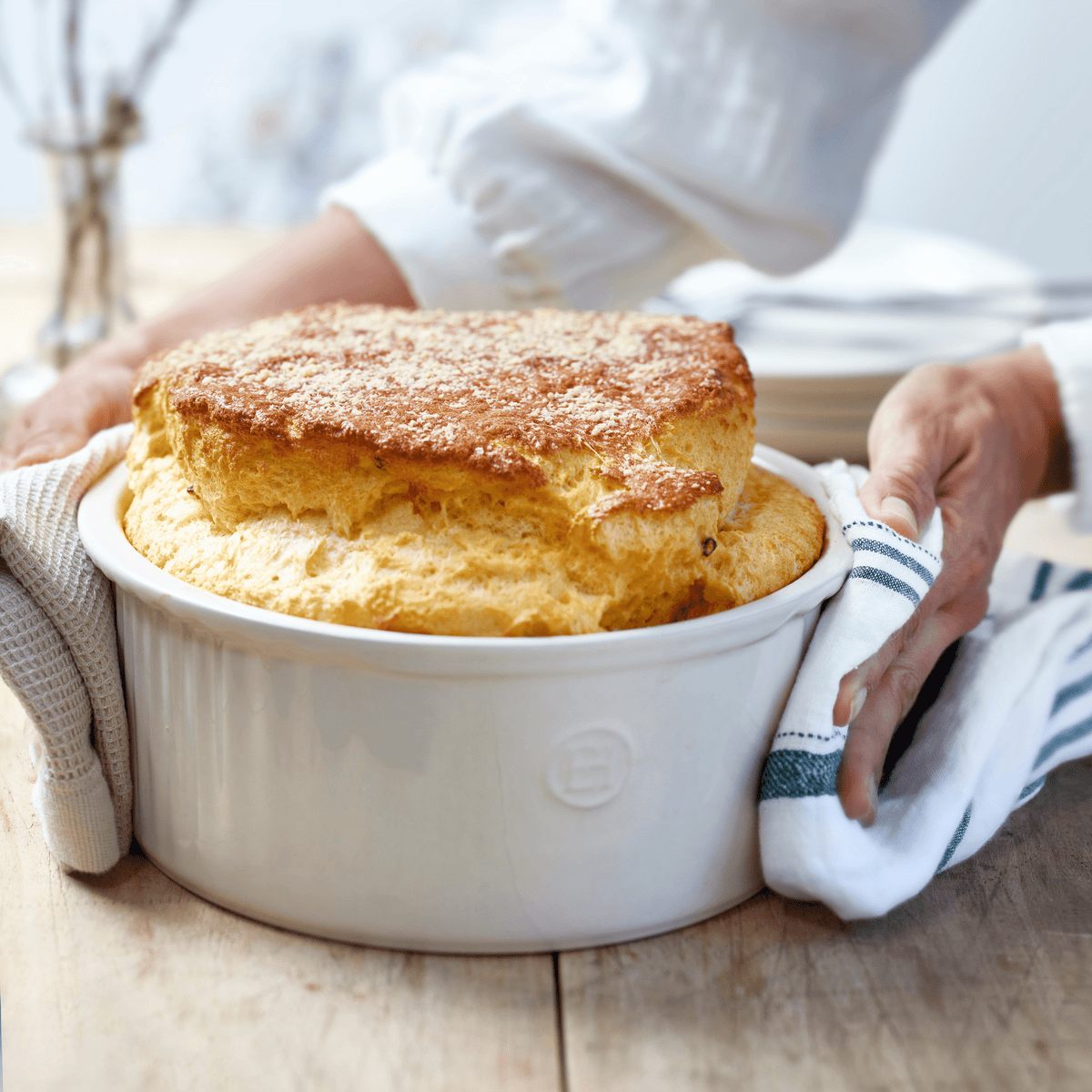 Souffle Dish Bakeware Emile Henry = Clay
