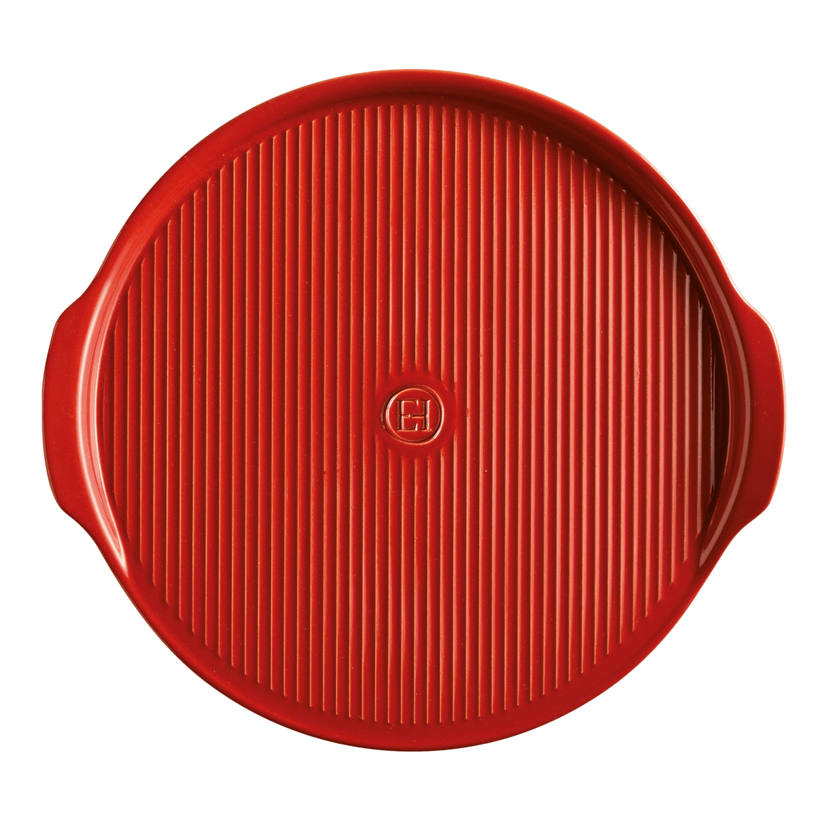 Ridged Pizza Stone Specialized Tools Emile Henry USA Burgundy