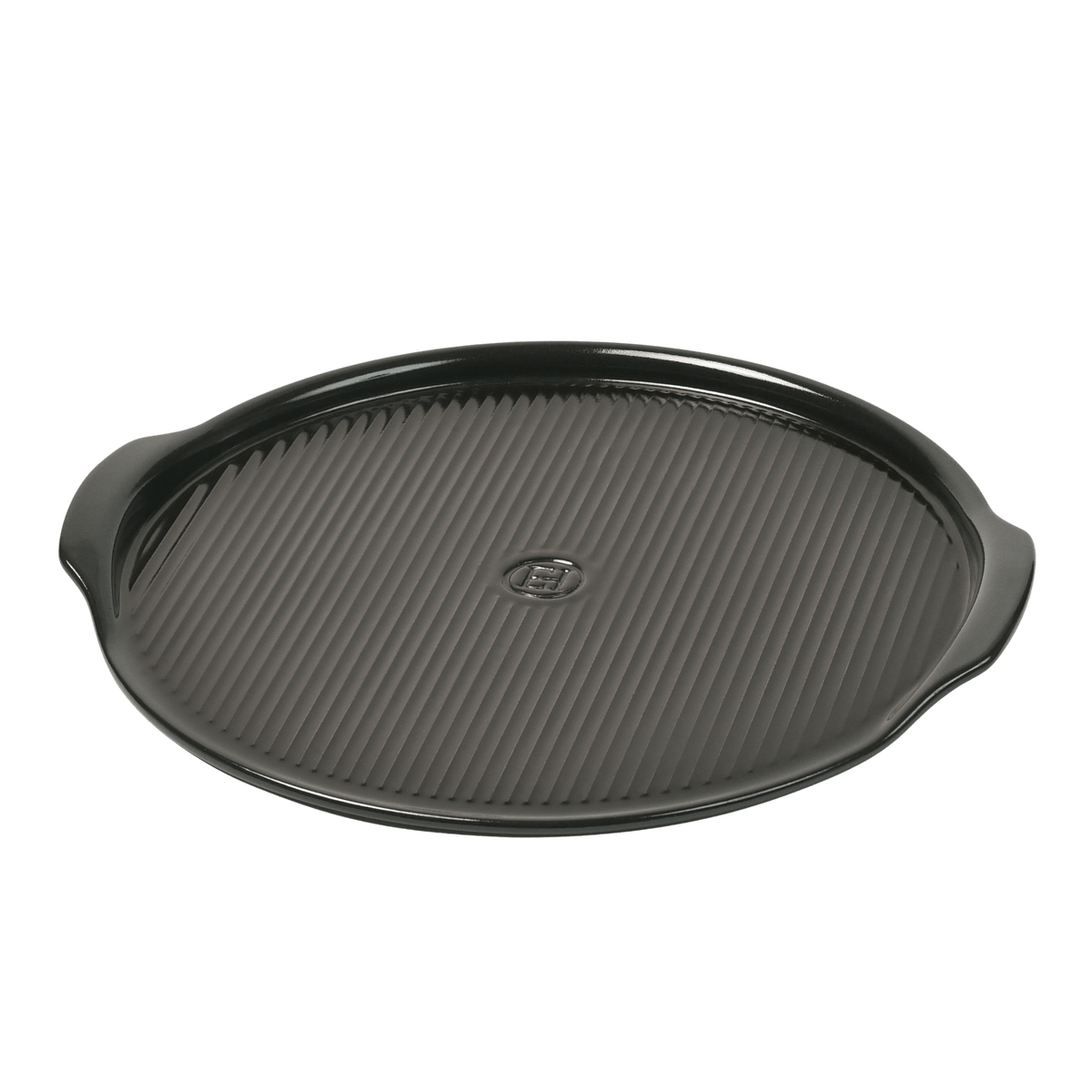 Ridged Pizza Stone Specialized Tools Emile Henry USA Charcoal