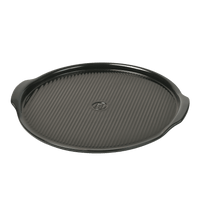 Ridged Pizza Stone Specialized Tools Emile Henry USA Charcoal